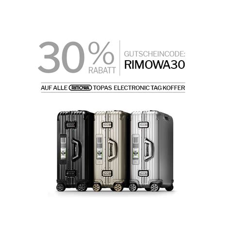 rimowa mitarbeiter rabatt